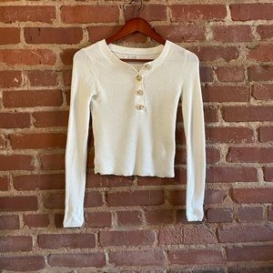 Henley Waffle Shirt